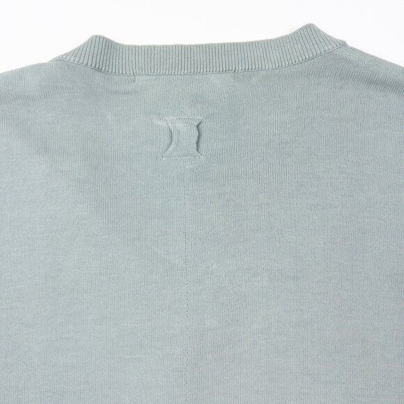 Hannes Roether Cardigan Sweater Men's Large Light Green Button-Up Loop Cotton - Picture 10 of 16